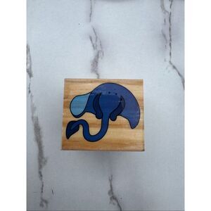 New Cartoon Stingray Rubber Stamp